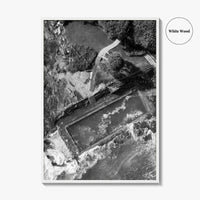 Yamba Black and White Fine Art Photo Print, Ocean Pool NSW Australia, Sydney Poster