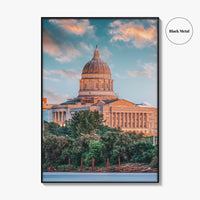 St Louis Skyline Fine Art Photo Print, Missouri, USA Wall Poster