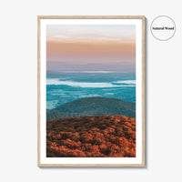 Shenandoah National Park Skyline Fine Art Photo Print, Drive, Hogback Overlook, Virginia, USA