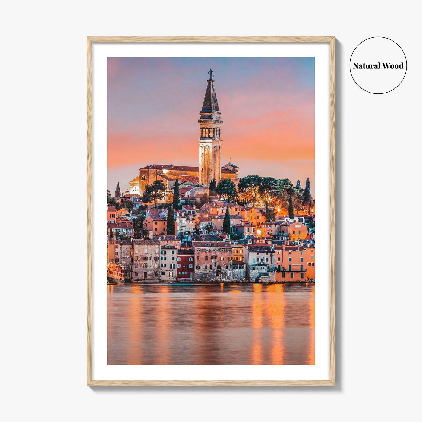 Rovinj Fine Art Photo Print, Istria Croatia, Adriatic Sea Rovigno Wall Decor Poster