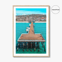 San Clemente Fine Art Photo Print, Pier Aerial, Orange County California USA
