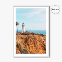 Redondo Beach Fine Art Photo Print, Lighthouse, Los Angeles, California, USA, Wall Decor, Poster