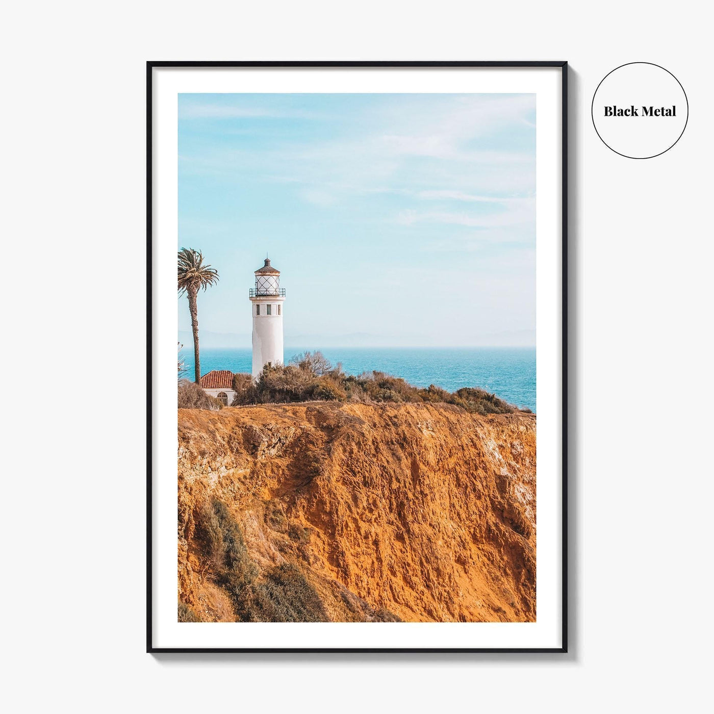 Redondo Beach Fine Art Photo Print, Lighthouse, Los Angeles, California, USA, Wall Decor, Poster