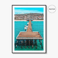 San Clemente Fine Art Photo Print, Pier Aerial, Orange County California USA