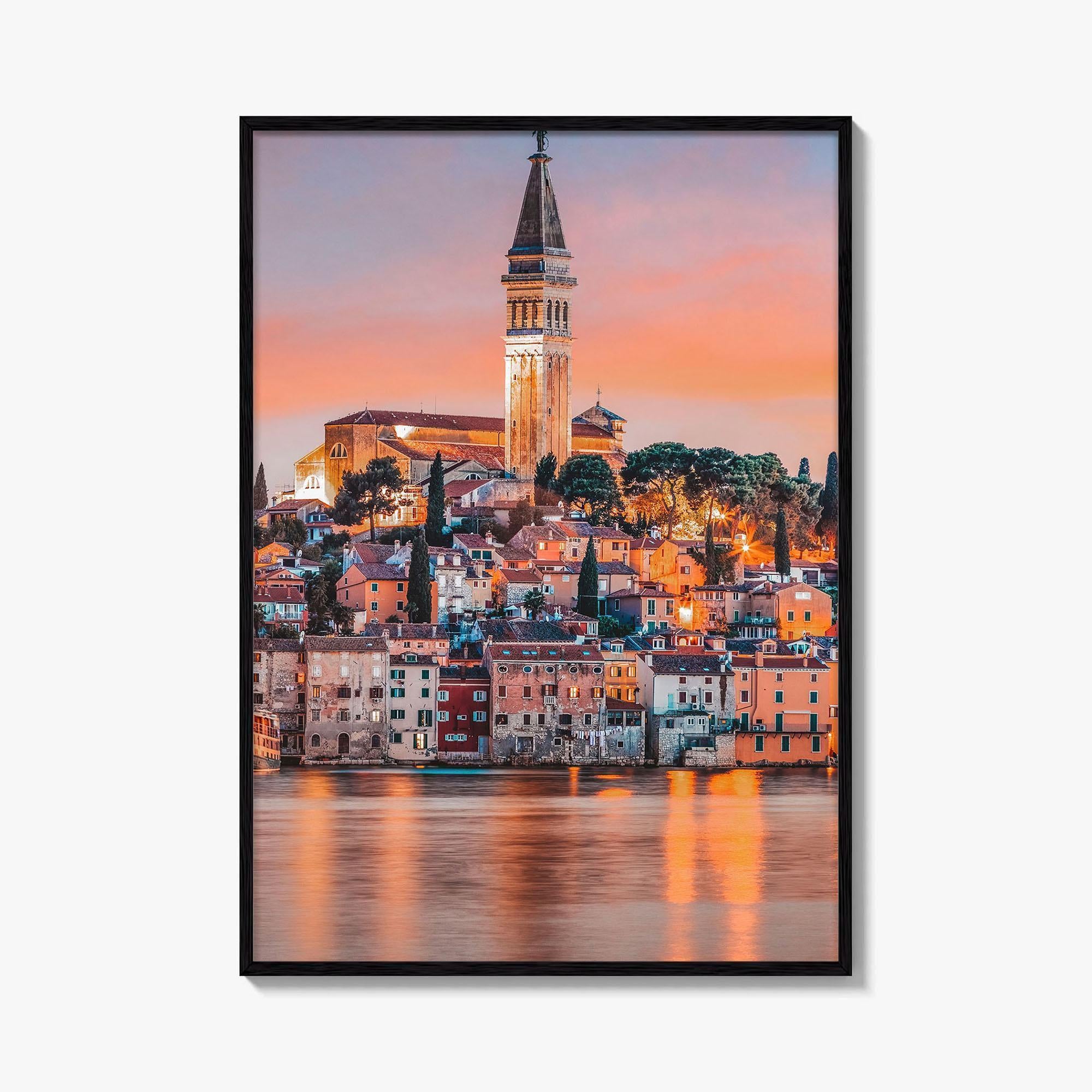 Rovinj Fine Art Photo Print, Istria Croatia, Adriatic Sea Rovigno Wall Decor Poster