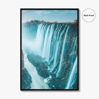 Victoria Falls Fine Art Photo Print, Zambia, Zimbabwe, Zambezi River, Livingstone Photo Poster
