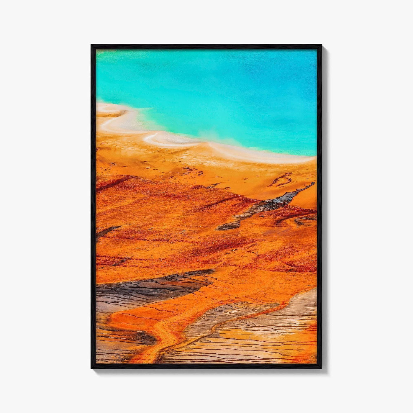 Yellowstone National Park Fine Art Photo Print, Grand Prismatic Spring, Wyoming USA Poster