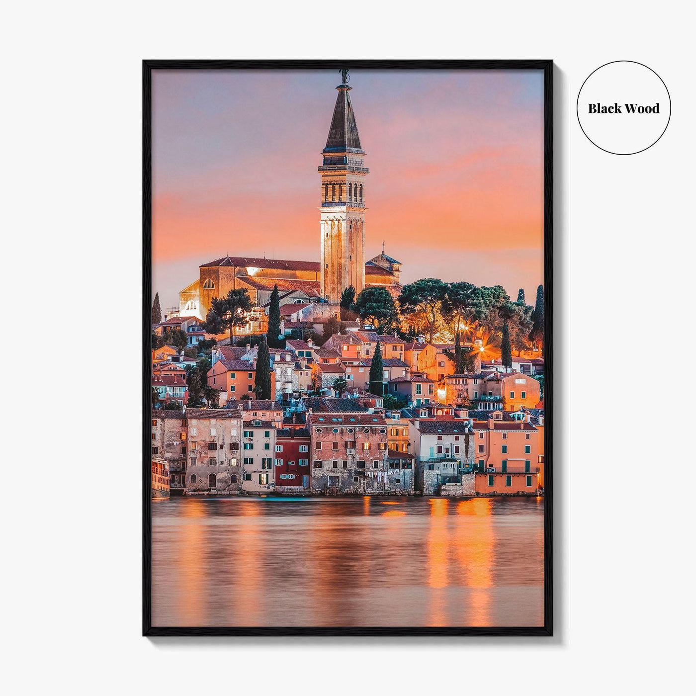 Rovinj Fine Art Photo Print, Istria Croatia, Adriatic Sea Rovigno Wall Decor Poster