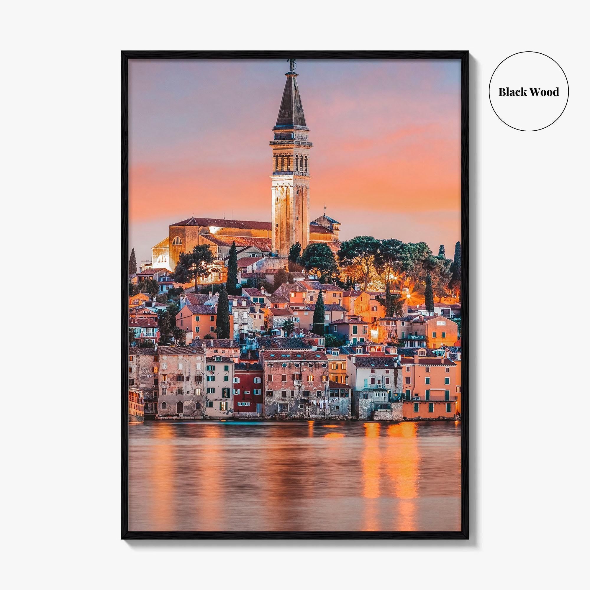 Rovinj Fine Art Photo Print, Istria Croatia, Adriatic Sea Rovigno Wall Decor Poster