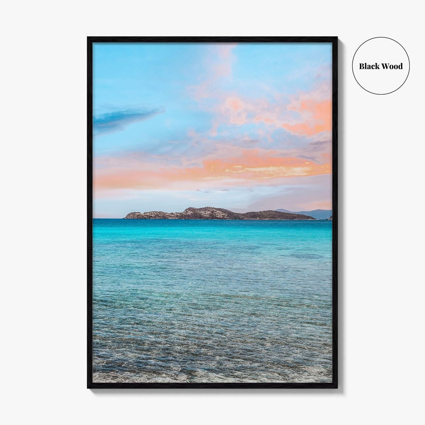 Saint Thomas Turquoise Fine Art Photo Print, Sapphire Beach, US Virgin Islands Wall Poster