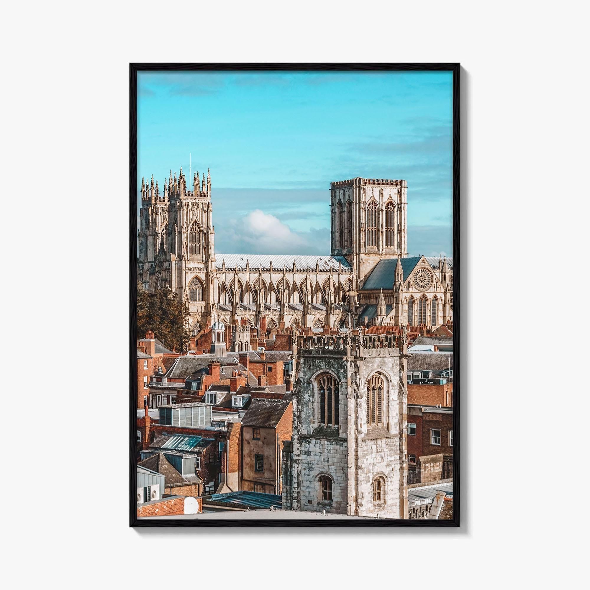 York Minster Cathedral England Fine Art Photo Print, UK Poster, Wall Decor