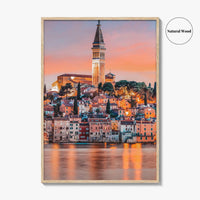 Rovinj Fine Art Photo Print, Istria Croatia, Adriatic Sea Rovigno Wall Decor Poster