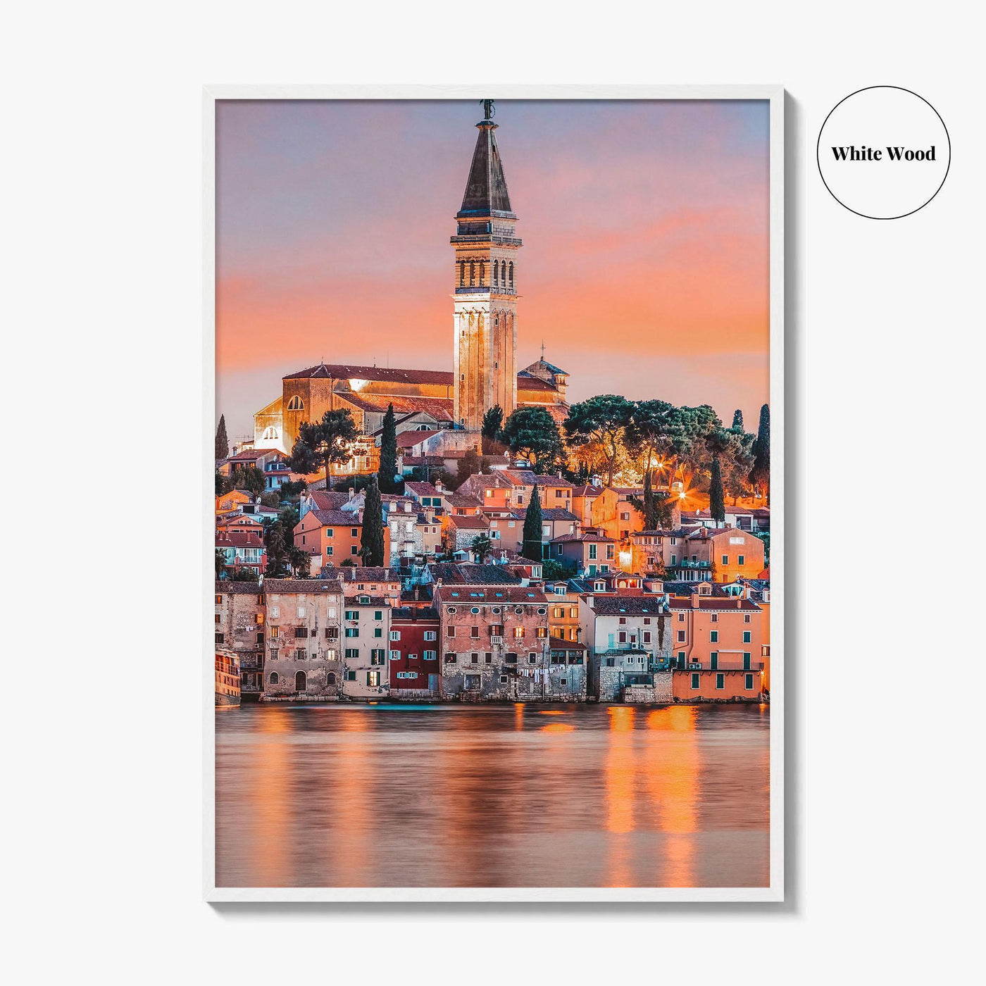 Rovinj Fine Art Photo Print, Istria Croatia, Adriatic Sea Rovigno Wall Decor Poster