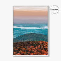 Shenandoah National Park Skyline Fine Art Photo Print, Drive, Hogback Overlook, Virginia, USA