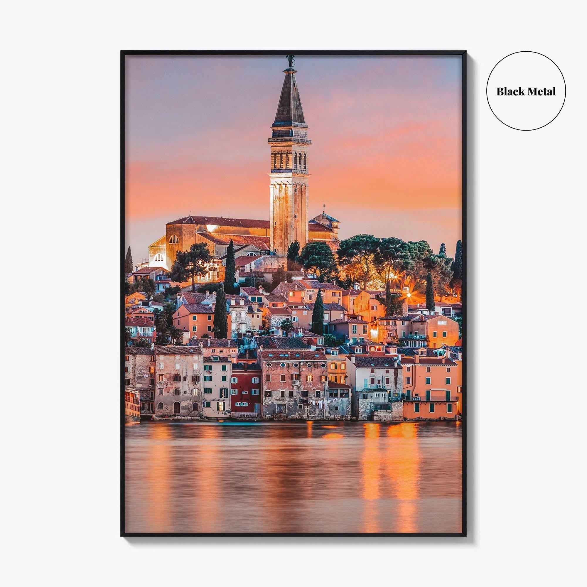 Rovinj Fine Art Photo Print, Istria Croatia, Adriatic Sea Rovigno Wall Decor Poster
