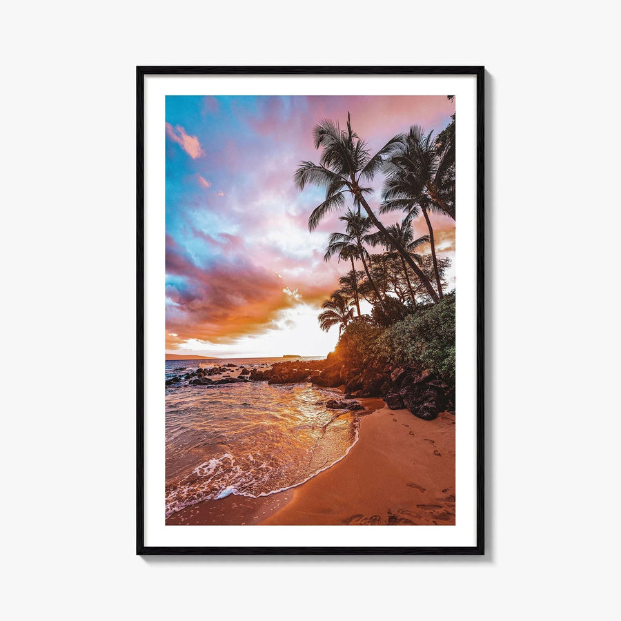 Maui Hawaii Fine Art Photo Print, Secret Beach, Wailea Makena, Coastal Poster, Wall Decor