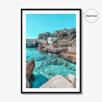 Menorca Turquoise Fine Art Photo Print, Balearic Islands Spain Wall Decor, Beach Poster, Minorca