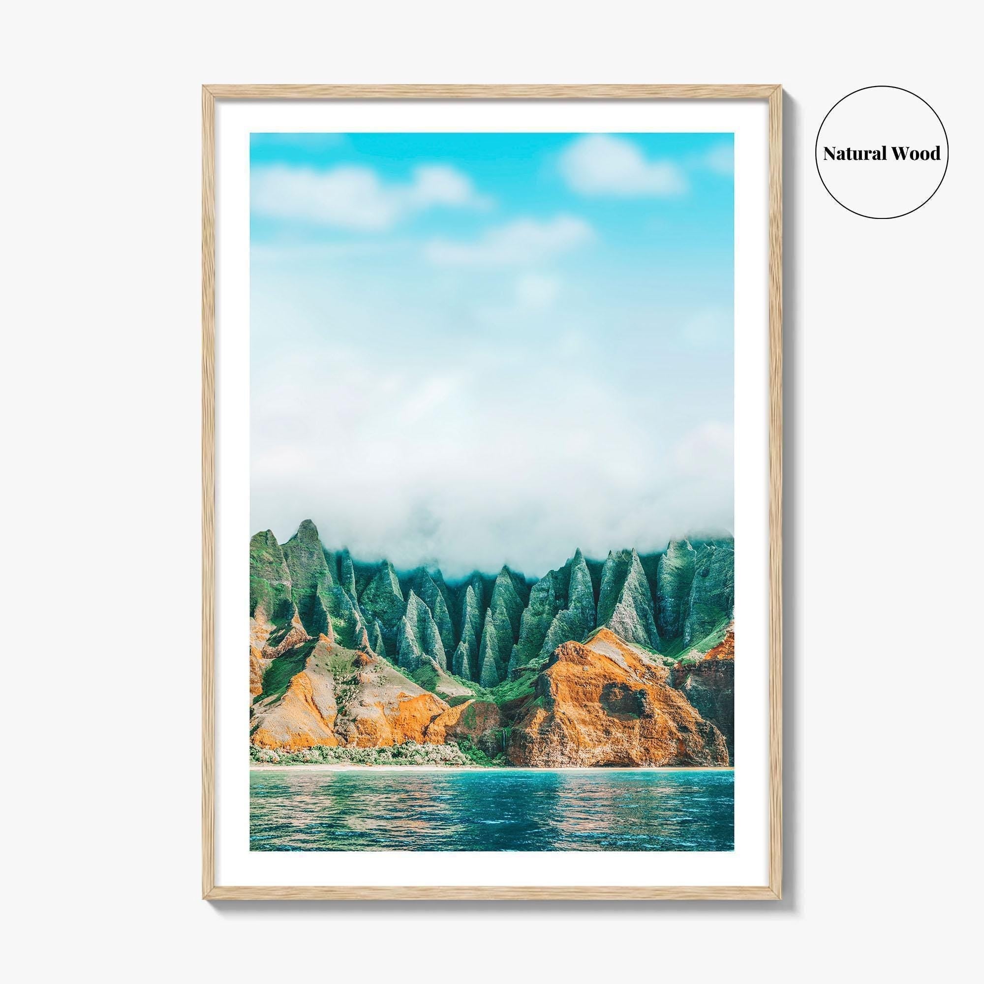 Kauai Fine Art Photo Print, Na Pali Coast Hawaii USA, Wall Decor Poster