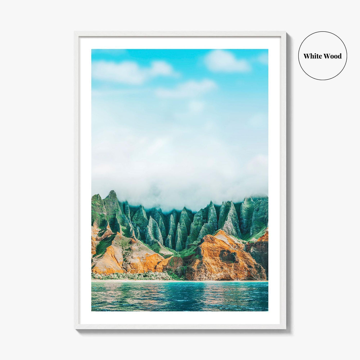 Kauai Fine Art Photo Print, Na Pali Coast Hawaii USA, Wall Decor Poster
