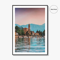 Lake Como Fine Art Photo Print, Tremezzo Mezzegra, Lombardy Alps Italy Wall Decor Poster