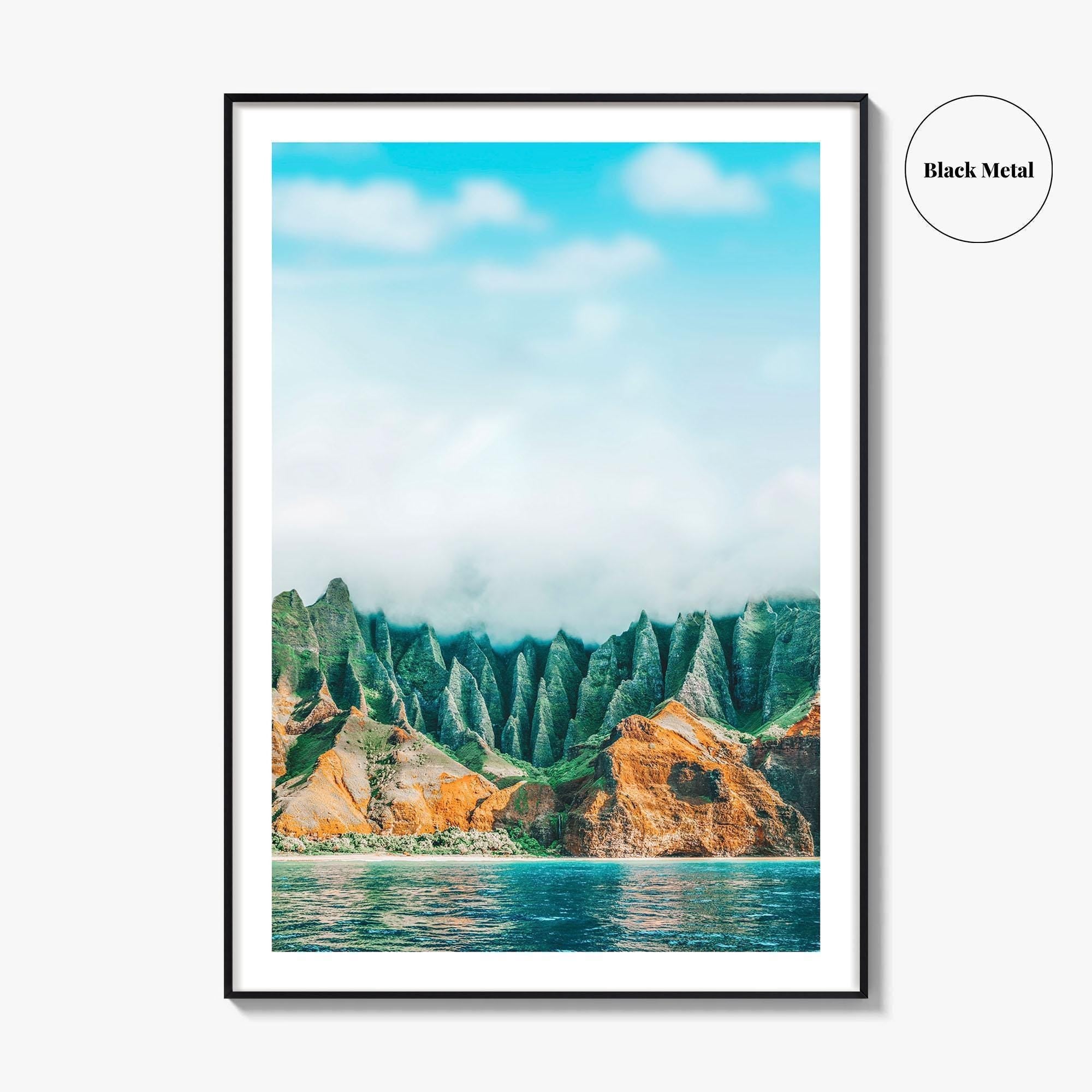 Kauai Fine Art Photo Print, Na Pali Coast Hawaii USA, Wall Decor Poster
