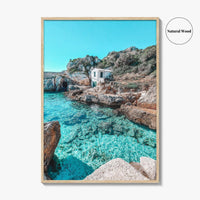 Menorca Turquoise Fine Art Photo Print, Balearic Islands Spain Wall Decor, Beach Poster, Minorca