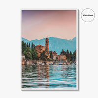Lake Como Fine Art Photo Print, Tremezzo Mezzegra, Lombardy Alps Italy Wall Decor Poster