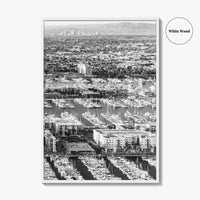 Marina del Rey Black and White Fine Art Photo Print, Los Angeles Poster