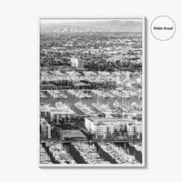 Marina del Rey Black and White Fine Art Photo Print, Los Angeles Poster