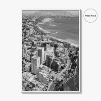 Lima Black and White Fine Art Photo Print, Miraflores Peru Poster