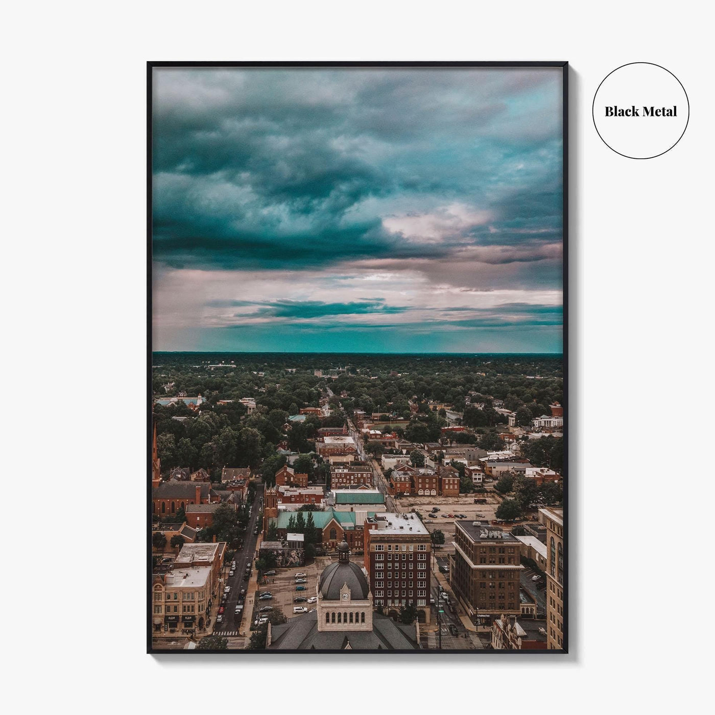 Lexington Kentucky Skyline Fine Art Photo Print, Downtown, Bluegrass Region, USA Wall Decor Poster