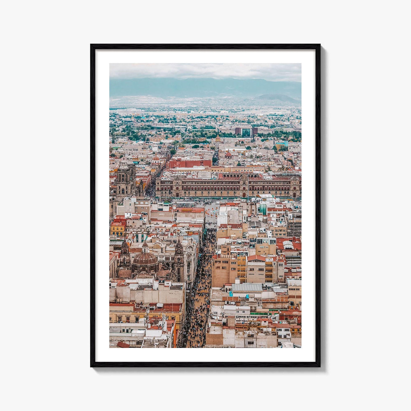 Mexico City Skyline Fine Art Photo Print, Wall Poster, CDMX