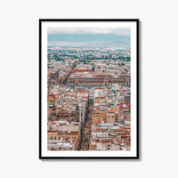 Mexico City Skyline Fine Art Photo Print, Wall Poster, CDMX