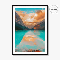 Lake Louise Fine Art Photo Print, Banff National Park Alberta Canada, Canadian Rockies Poster