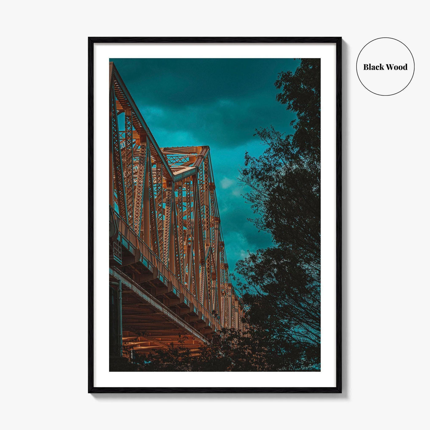 Louisville Fine Art Photo Print, Second Street Bridge, Kentucky, USA Wall Decor Poster
