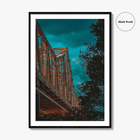 Louisville Fine Art Photo Print, Second Street Bridge, Kentucky, USA Wall Decor Poster