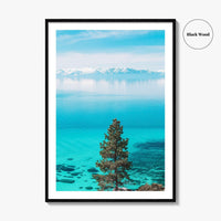 Lake Tahoe Fine Art Photo Print, Panorama, California, Sierra Nevada, USA, Poster