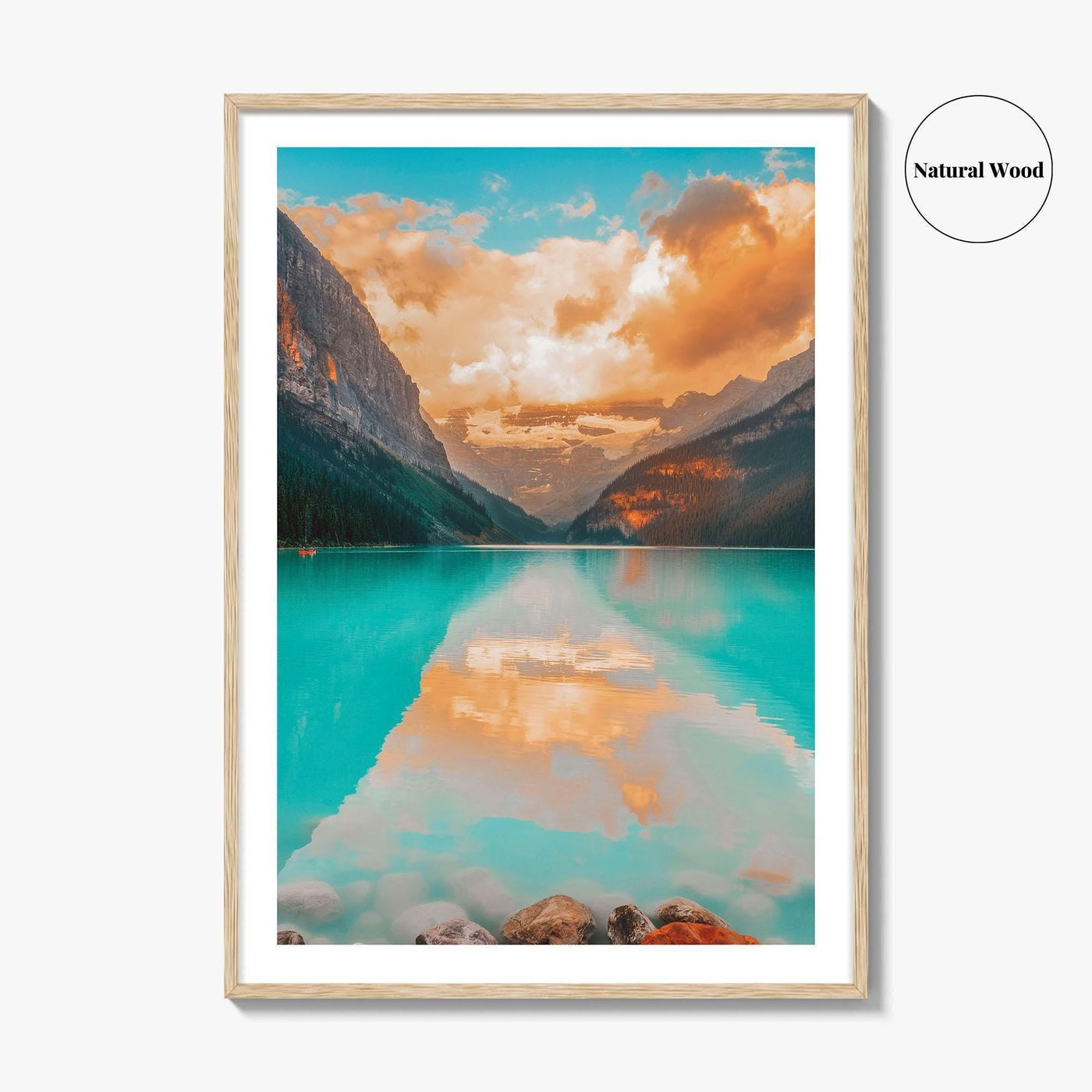 Lake Louise Fine Art Photo Print, Banff National Park Alberta Canada, Canadian Rockies Poster