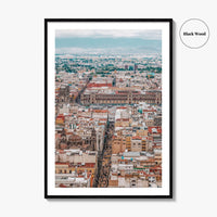 Mexico City Skyline Fine Art Photo Print, Wall Poster, CDMX