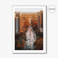 Madison Fine Art Photo Print, Wisconsin USA Wall Decor Poster, State Capitol View