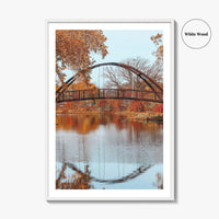 Madison Fine Art Photo Print, Tenney Park Bridge, Lake Mendota, Wisconsin, USA Wall Decor