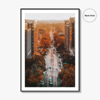 Madison Fine Art Photo Print, Wisconsin USA Wall Decor Poster, State Capitol View