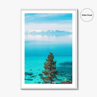 Lake Tahoe Fine Art Photo Print, Panorama, California, Sierra Nevada, USA, Poster