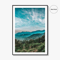 Kerala Fine Art Photo Print, Wayanad Mountain View, India Wall Decor Poster