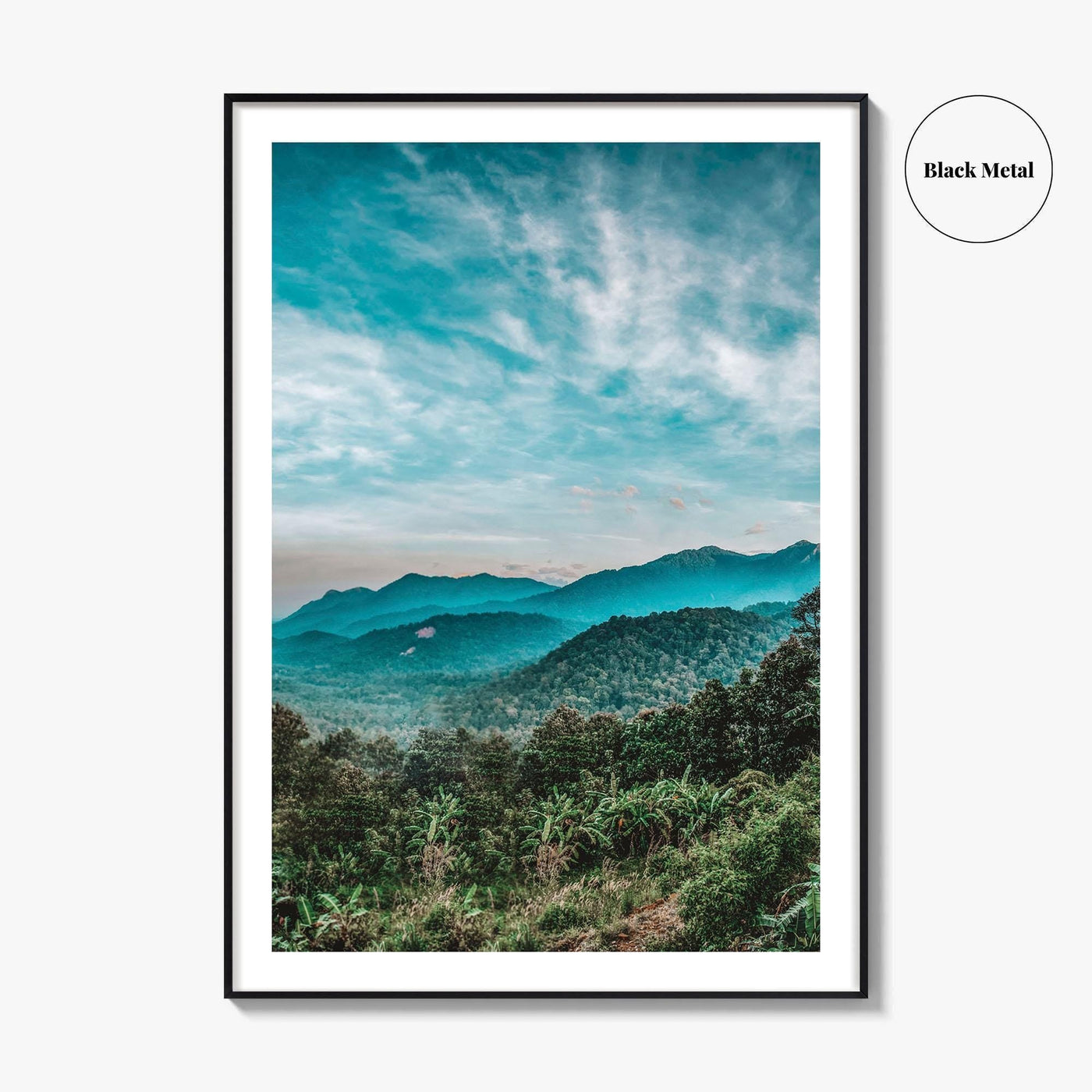 Kerala Fine Art Photo Print, Wayanad Mountain View, India Wall Decor Poster