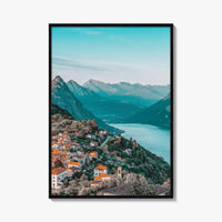 Lugano Fine Art Photo Print, Lake Lugano, Ticino Switzerland Poster, Monte Bre