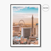 Las Vegas Skyline Fine Art Photo Print, The Strip, Nevada USA, Wall Poster