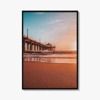 Manhattan Beach Fine Art Photo Print, California Pier Poster