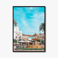 Merida Fine Art Photo Print, Plaza de España, Extremadura, Spain Poster