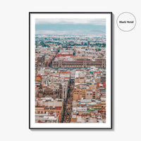 Mexico City Skyline Fine Art Photo Print, Wall Poster, CDMX